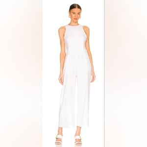 Monrow Woman's Lien Racer Jumpsuit Sold At Revolve Size Large
